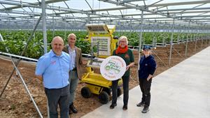 Annabel Shackleton with the Tiptree team